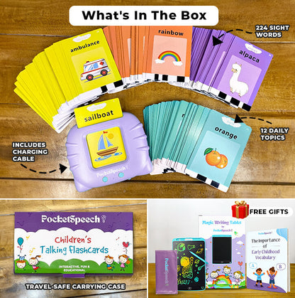 Emohkrow Store PocketSpeech Learning Toy Bundle